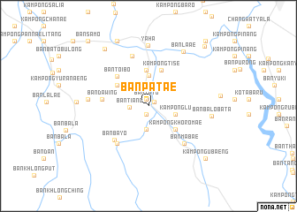 map of Ban Pa Tae