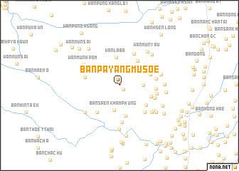 map of Ban Pa Yang Musoe