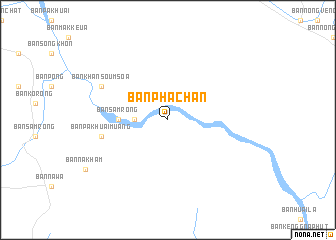 map of Ban Pha Chan