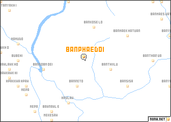 map of Ban Phae Doi