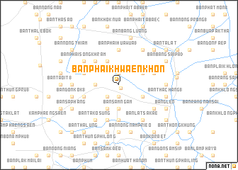 map of Ban Phai Khwaen Khon