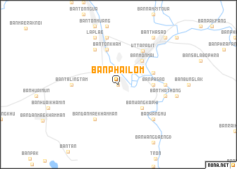 map of Ban Phai Lom