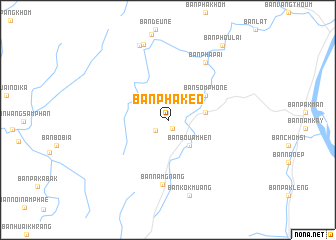 map of Ban Phakèo