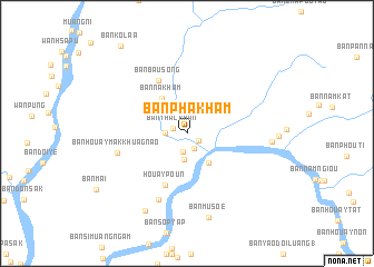 map of Ban Phakham