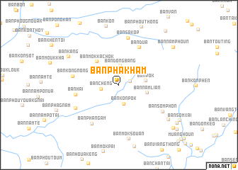 map of Ban Phakham