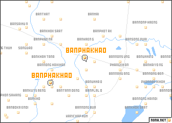 map of Ban Pha Khao