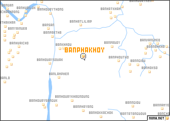 map of Ban Phakhoy