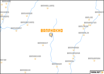 map of Ban Pha Kho