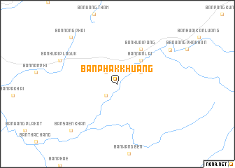 map of Ban Phak Khuang