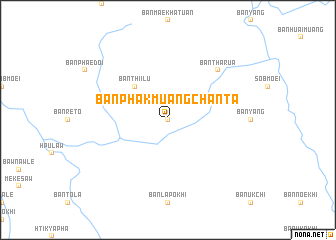 map of Ban Phak Muang Chan Ta