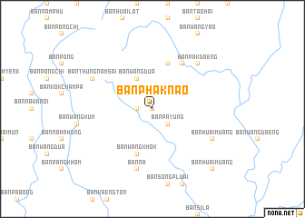 map of Ban Phak Nao