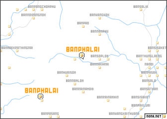 map of Ban Pha Lai