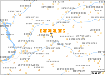 map of Ban Phalông