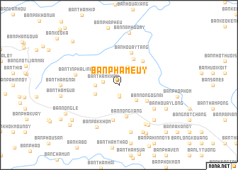 map of Ban Phameuy