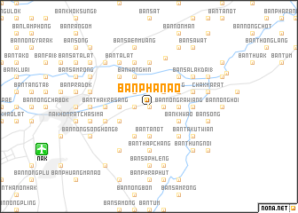 map of Ban Phanao