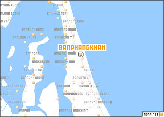 map of Ban Phang Kham