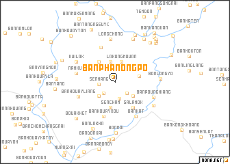 map of Ban Phanongpo