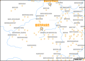 map of Ban Phan