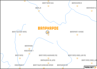 map of Ban Phapoe