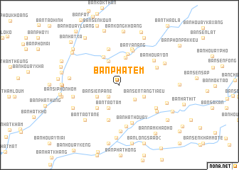 map of Ban Phatèm