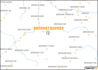 map of Ban Phatoup-Nok