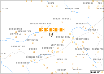 map of Ban Phia Kham