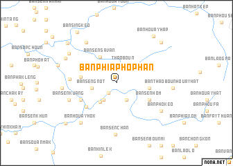 map of Ban Phiaphophan