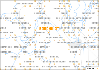 map of Ban Phimot