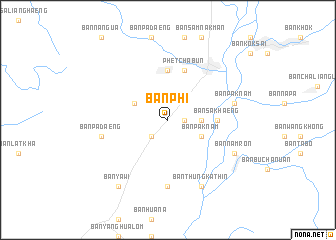 map of Ban Phi