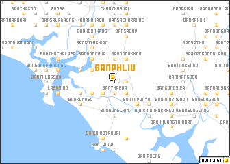 map of Ban Phliu