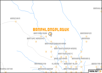 map of Ban Phlong Pla Duk