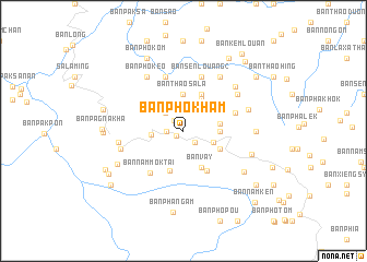 map of Ban Phokham