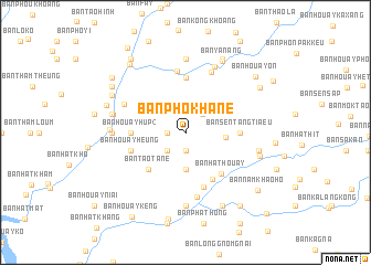 map of Ban Pho Khane