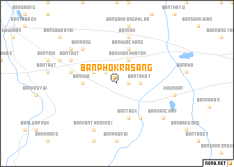 map of Ban Pho Krasang