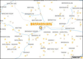 map of Ban Phônkang