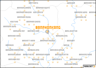map of Ban Phônkang