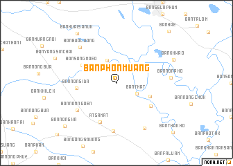 map of Ban Phon Muang