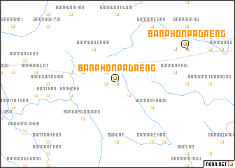 map of Ban Phon Pa Daeng
