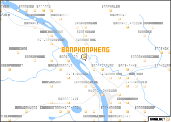 map of Ban Phônphèng