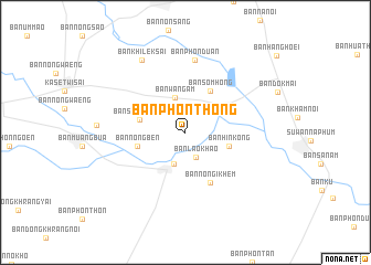 map of Ban Phon Thong