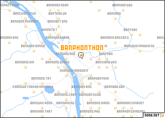 map of Ban Phônthon