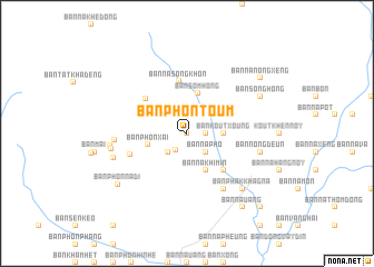 map of Ban Phôntoum