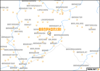 map of Ban Phônxai