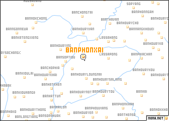 map of Ban Phônxai