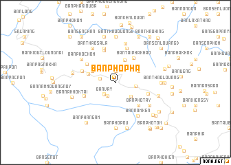 map of Ban Pho Pha