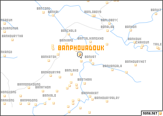 map of Ban Phou-Adouk