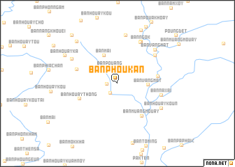 map of Ban Phoukan