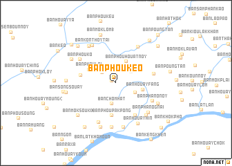 map of Ban Phoukèo