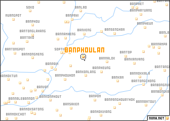 map of Ban Phoulan