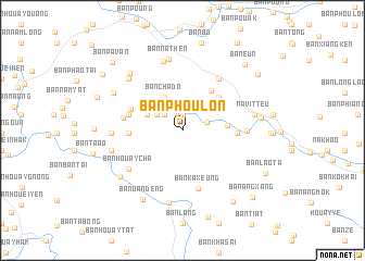 map of Ban Phoulon